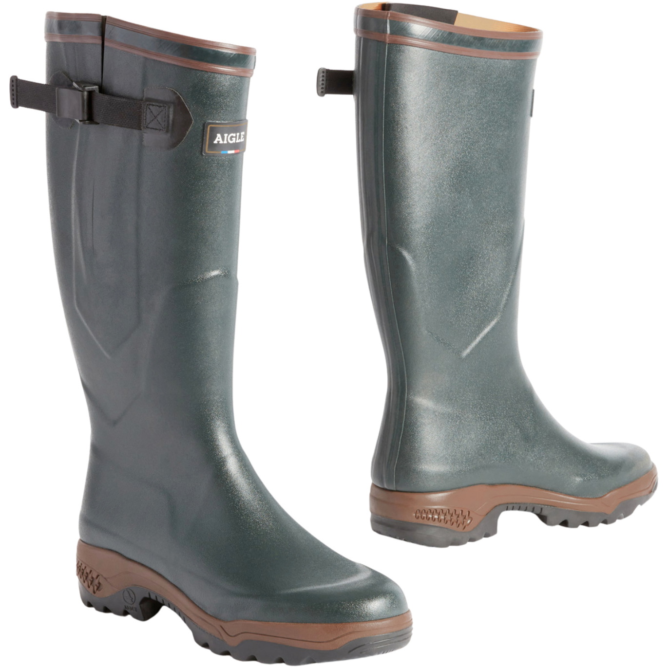 Aigle Mens Boots Parcours 2 ISO Vario Anti-Fatigue Hunting Bronze